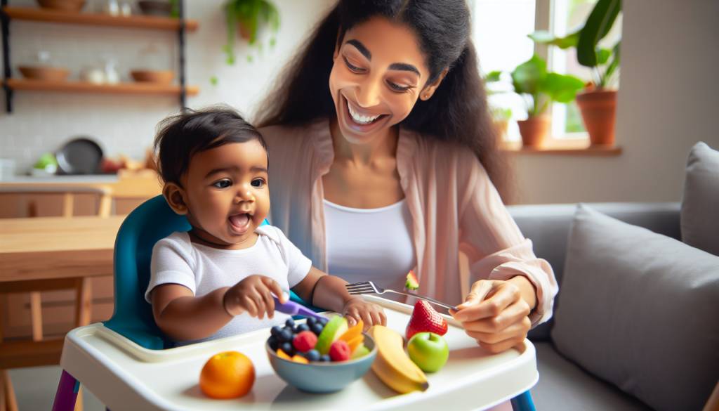 Encourager une alimentation saine dès la petite enfance