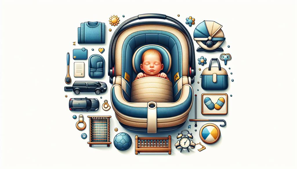 Sécurité des nouveaux nés: articles essentiels, lit, siège auto et plus